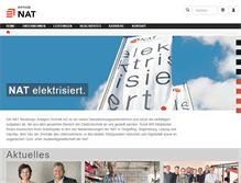 Tablet Screenshot of nat.eu